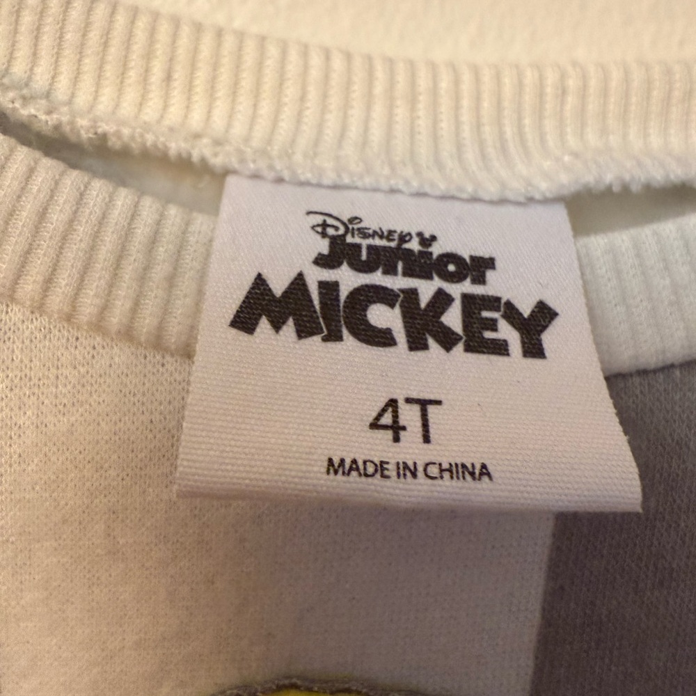Disney Junior Mickey Kids Sweatshirt XS - Picture 3 of 4
